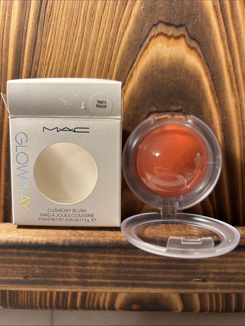 MAC Glow Play Cushiony Blush in Peachy Orange